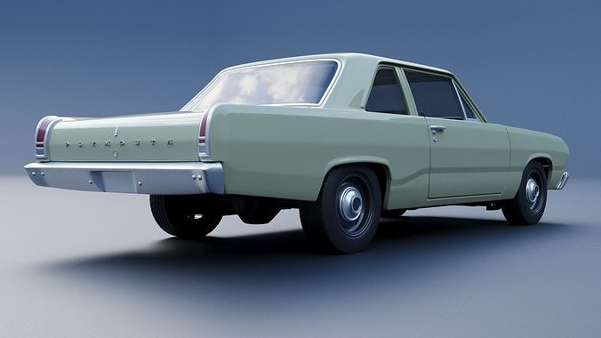 Plymouth Valiant 100 1967 3D print model 7