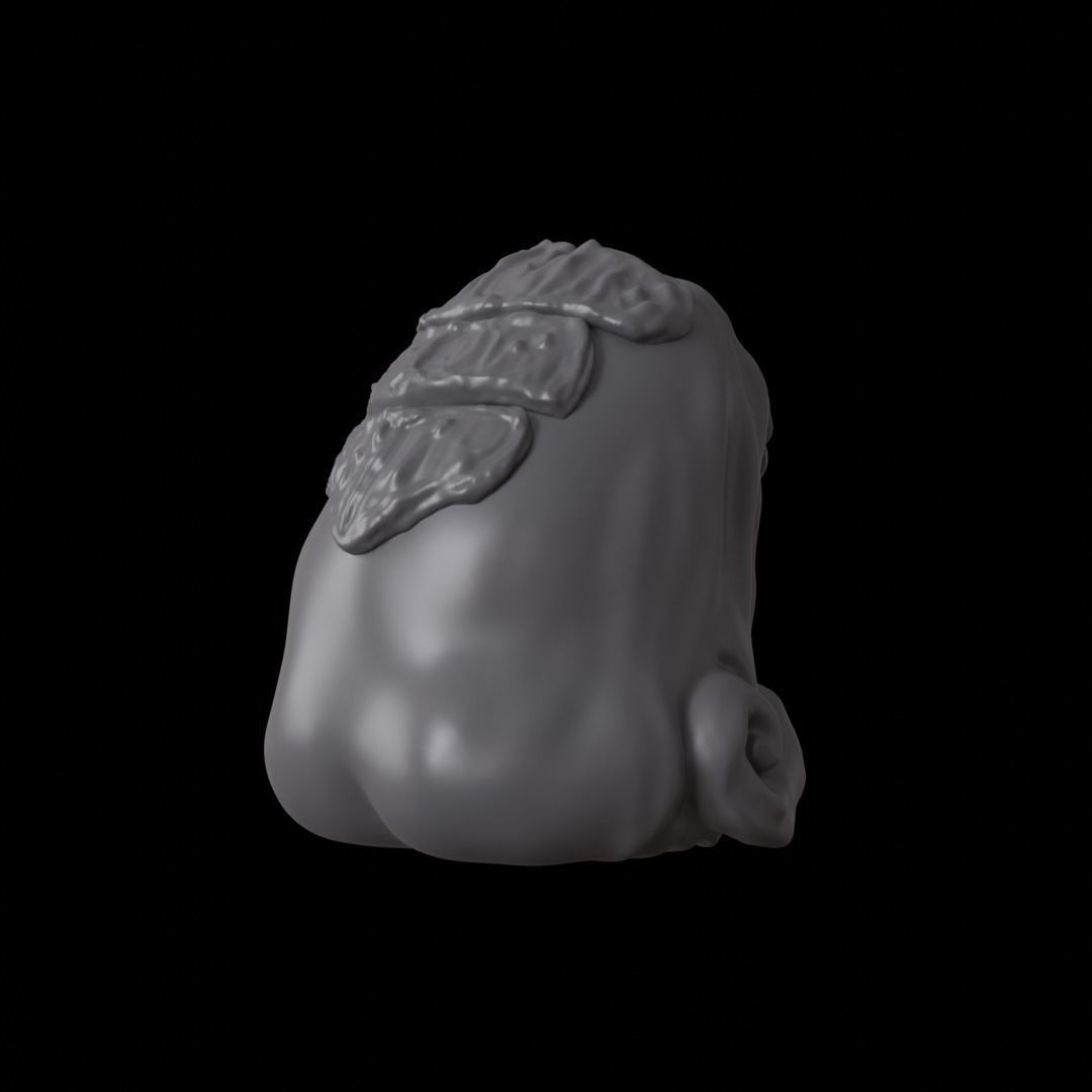 Dropper Bottle Color Swatch Cap 3D Model  3D print model_7