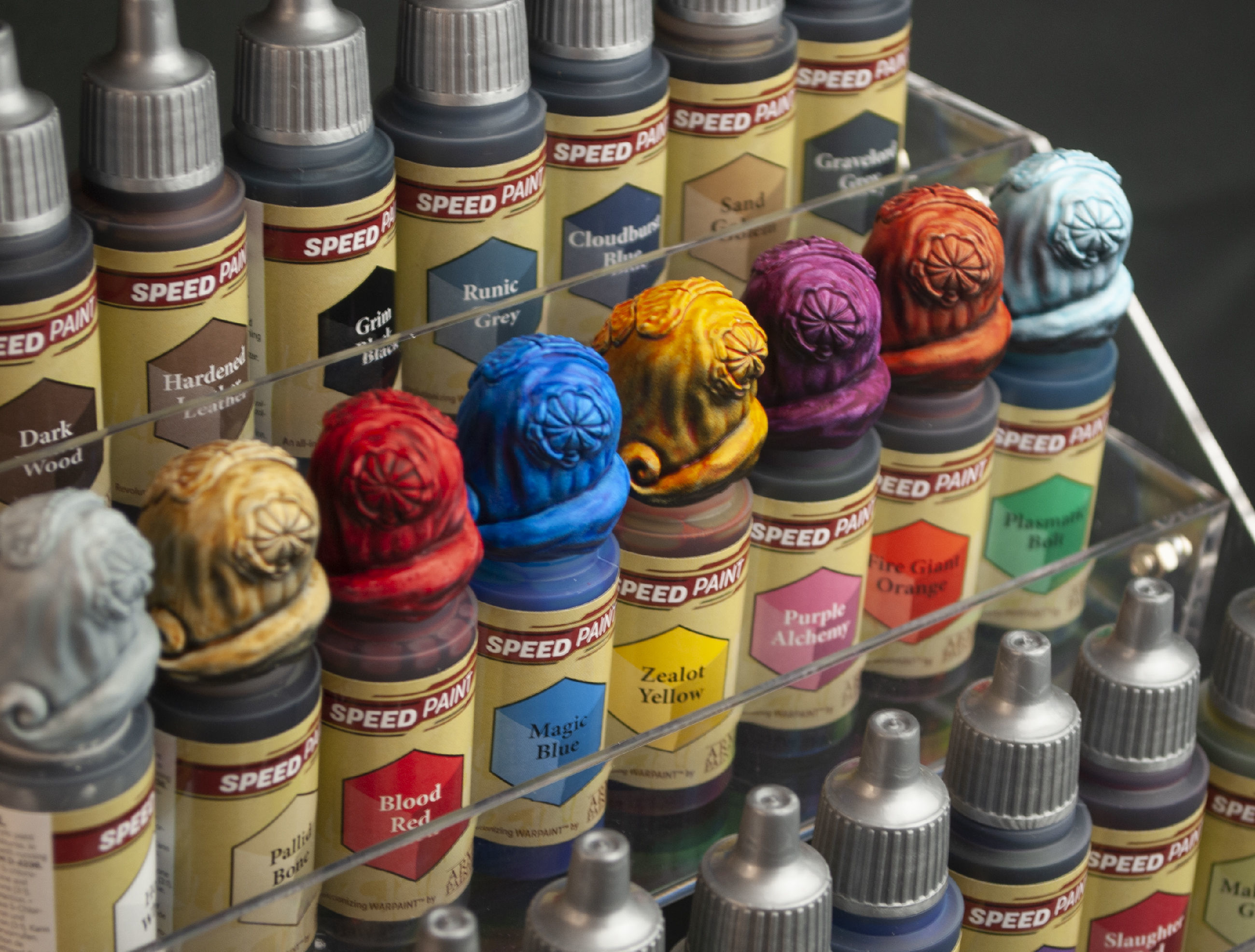 Dropper Bottle Color Swatch Cap 3D Model  3D print model_1