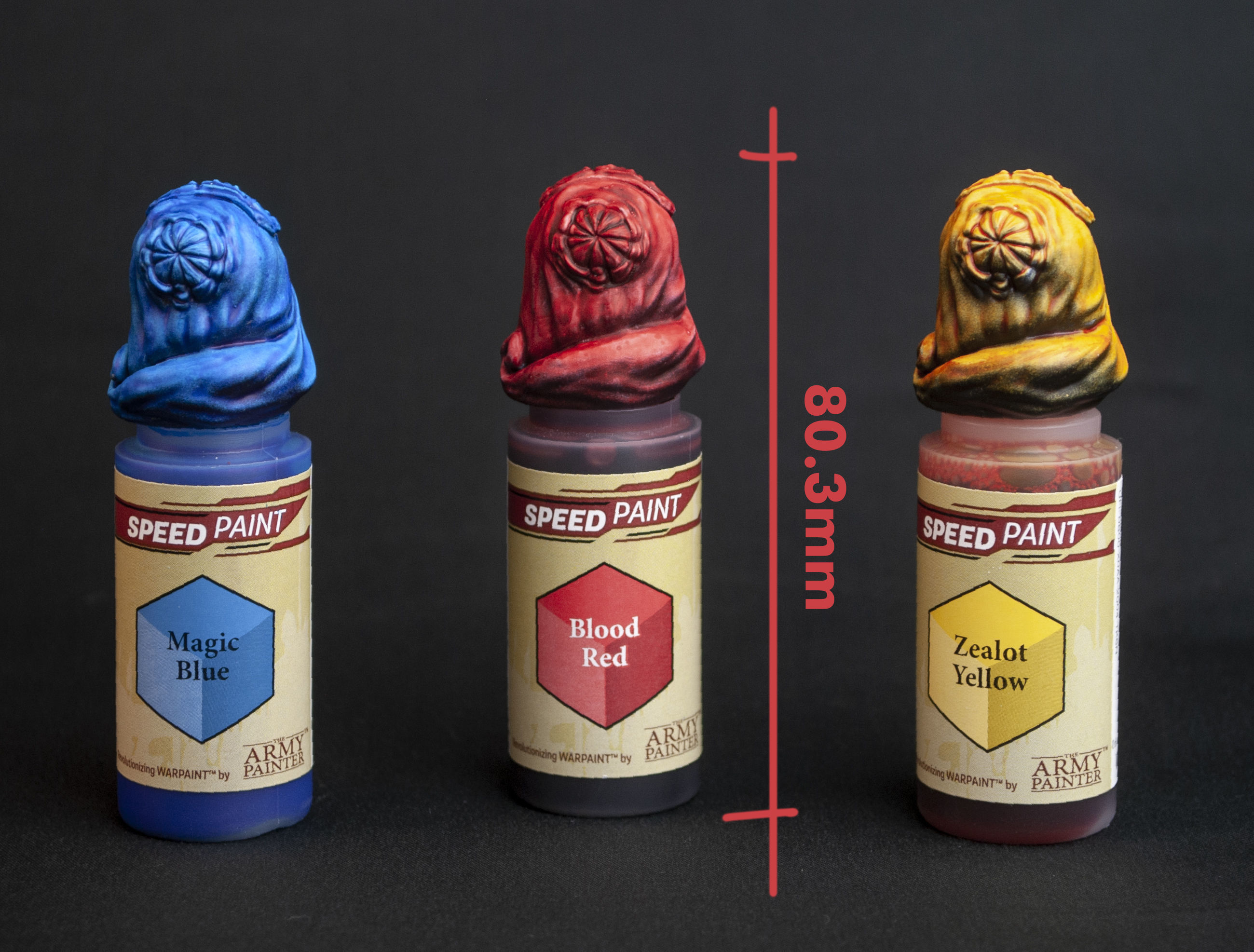 Dropper Bottle Color Swatch Cap 3D Model  3D print model_2