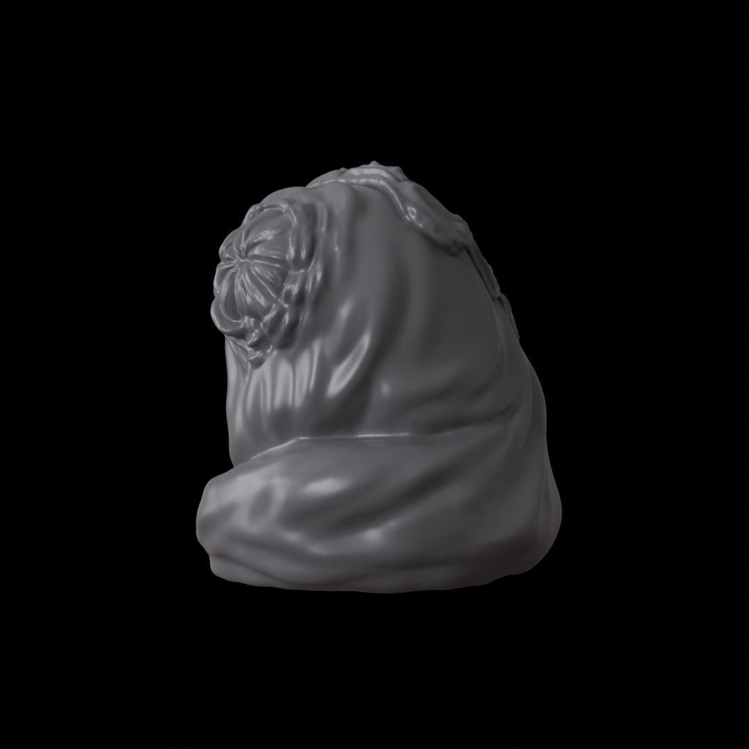 Dropper Bottle Color Swatch Cap 3D Model  3D print model_11