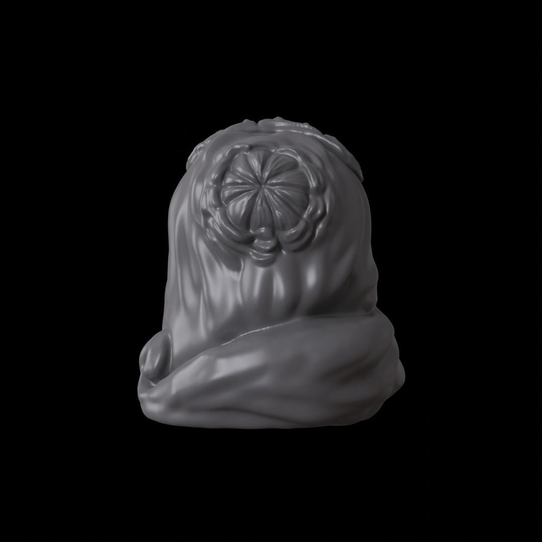 Dropper Bottle Color Swatch Cap 3D Model  3D print model_4