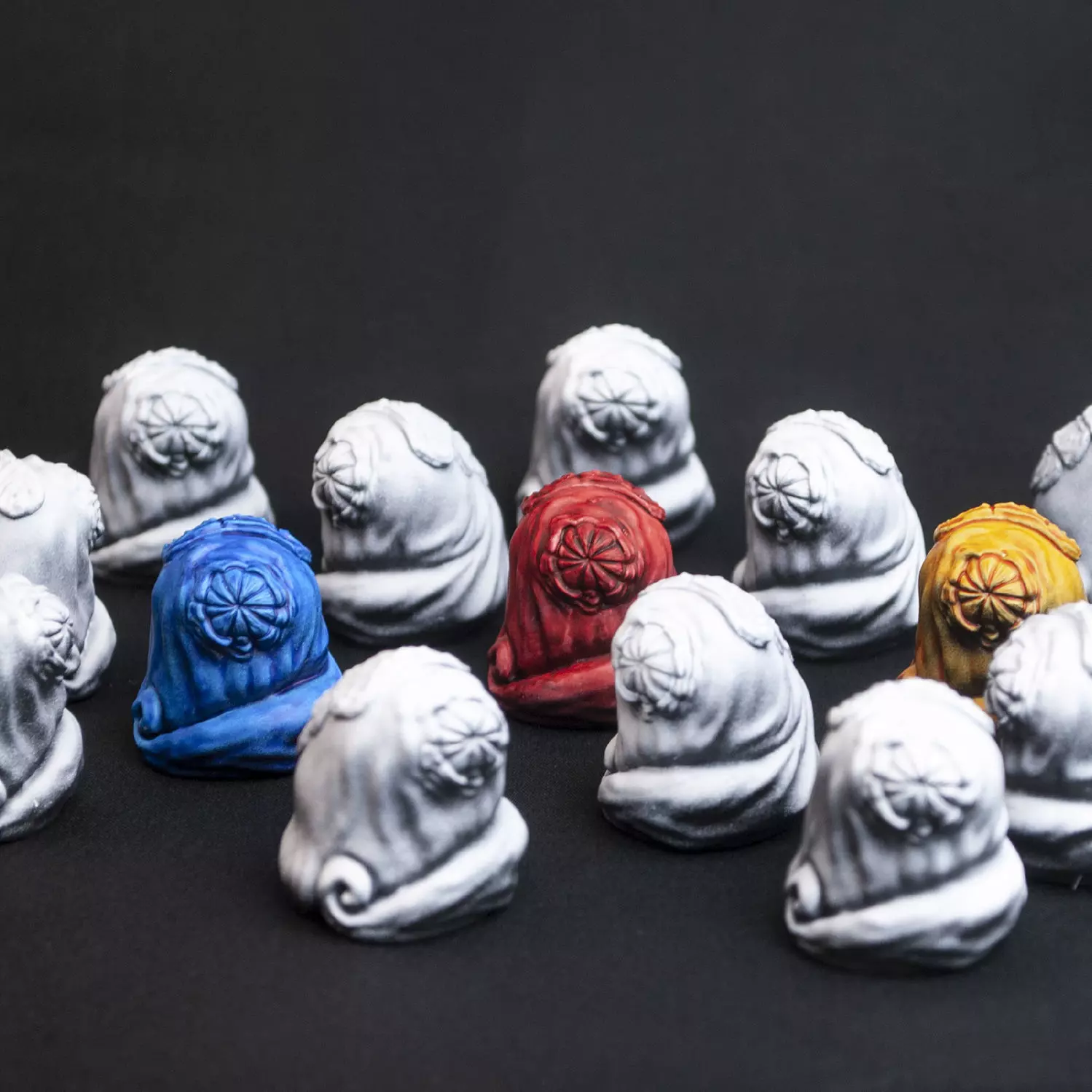 Dropper Bottle Color Swatch Cap 3D Model  3D print model_0