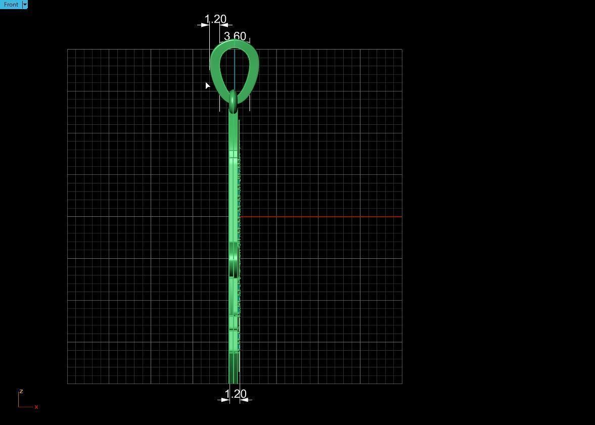Ukrainian Trident  3D print model_15