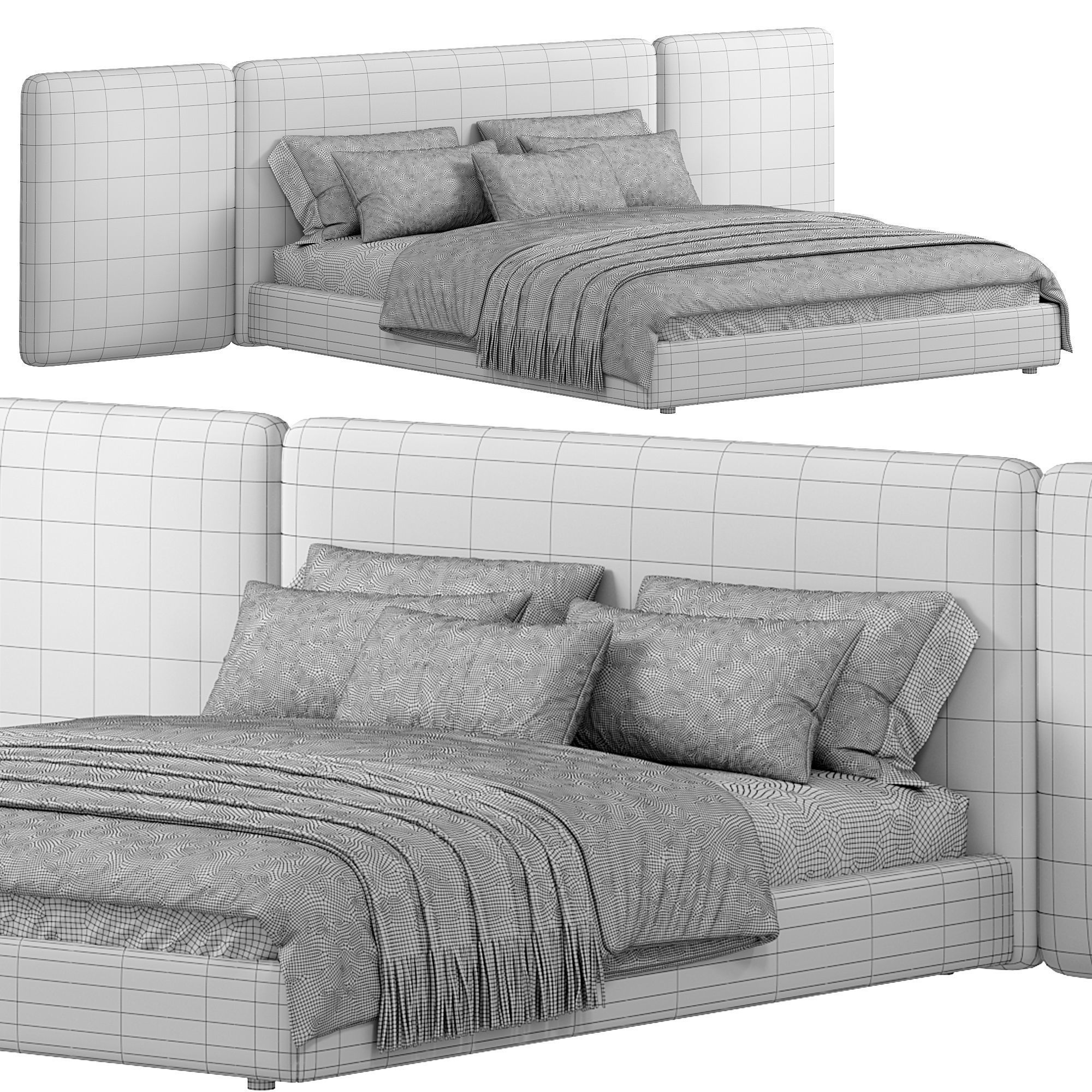 LOTA Bed by TREKU 3D model_4