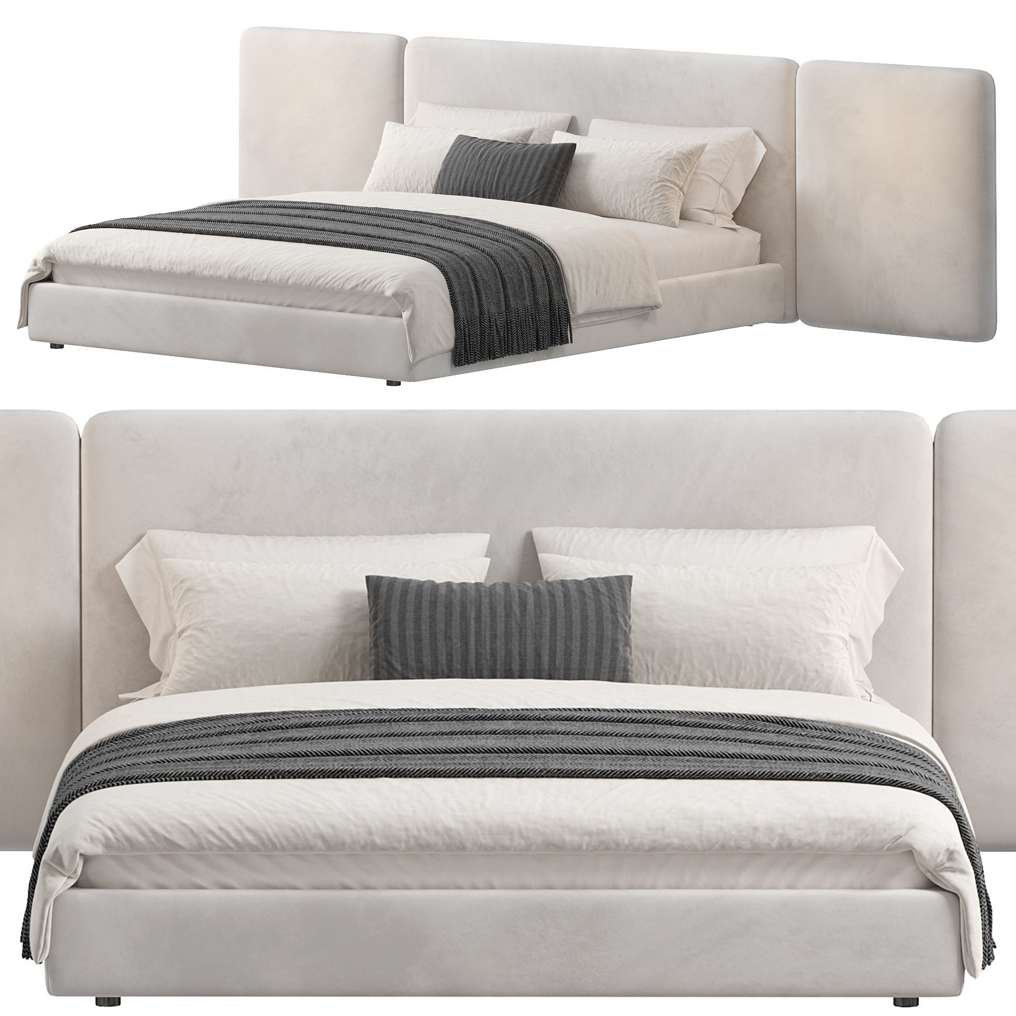 LOTA Bed by TREKU 3D model_1