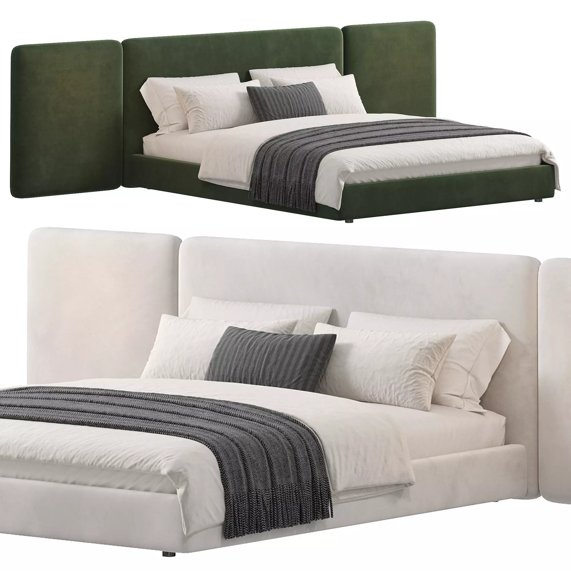 LOTA Bed by TREKU 3D model_0