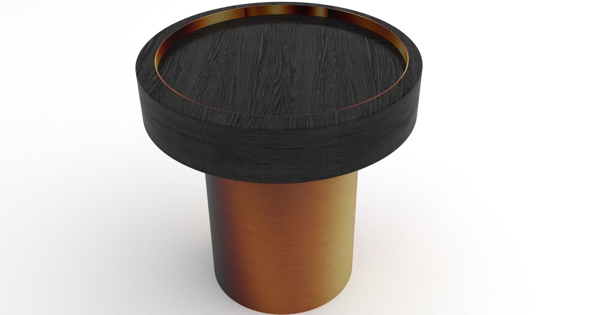 Eichholtz SIDE TABLE OTUS ROUND 3D model_2