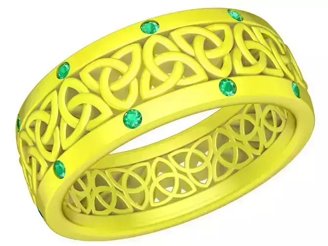 5089 texture diamond band ring for women 