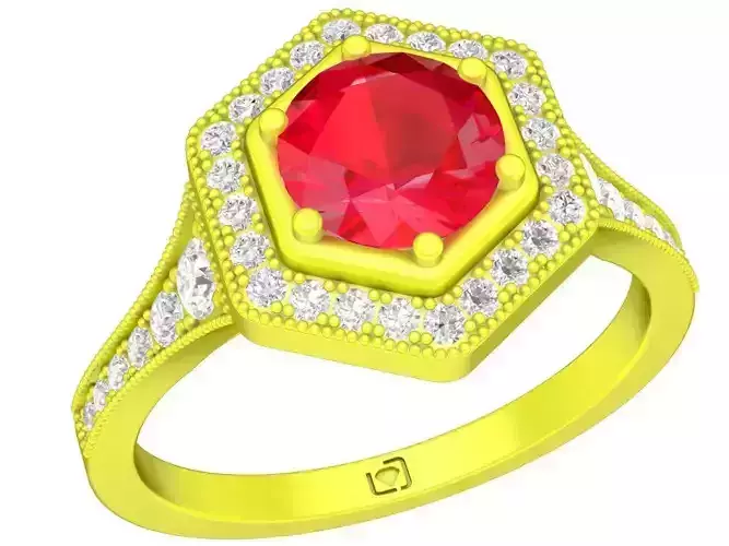 A5091 Korean Diamond Fashion Women Ring