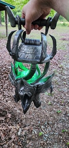 Arcane Lantern Free 3D print model