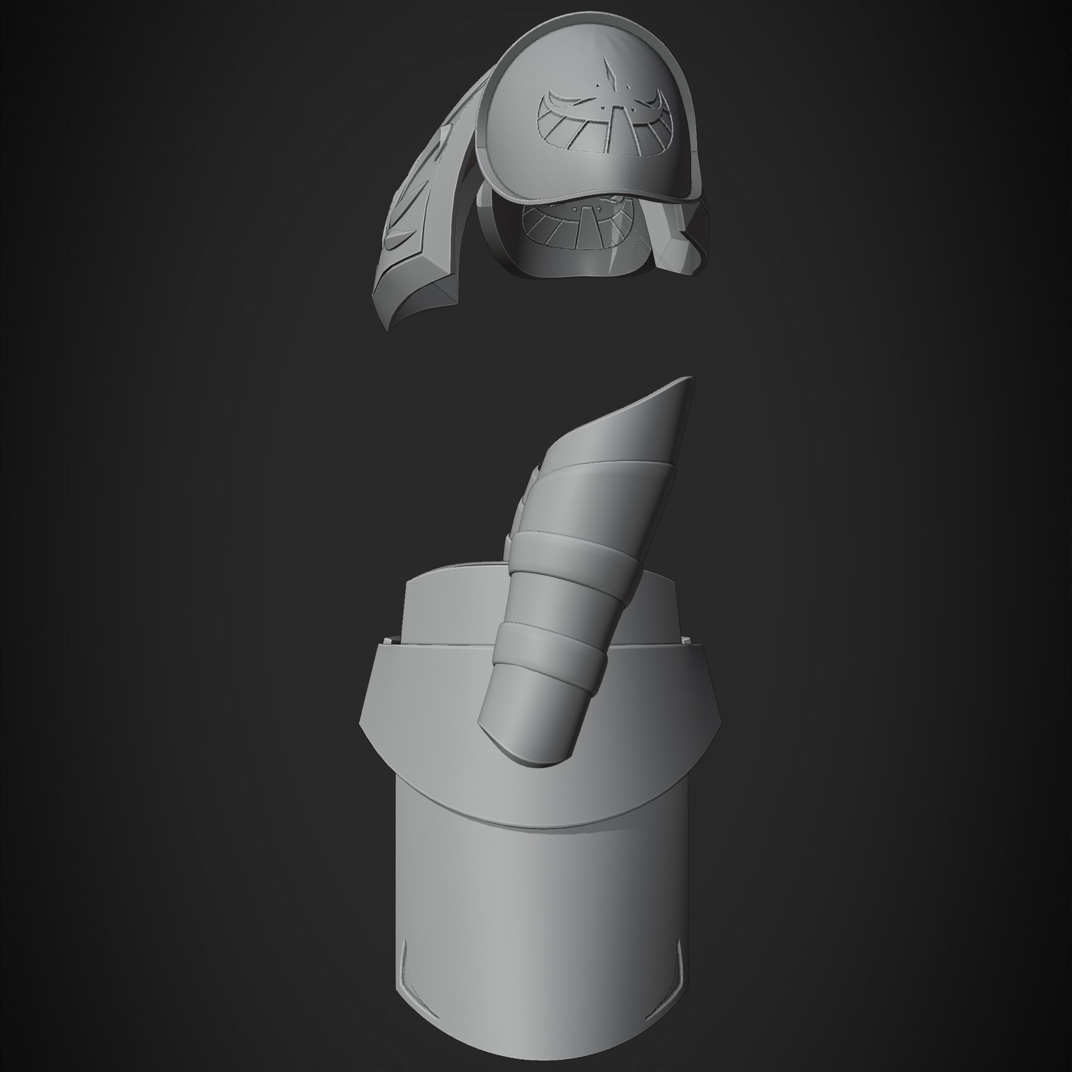 Star Wars Jedi Temple Guard Armor for Cosplay 3D print model_15