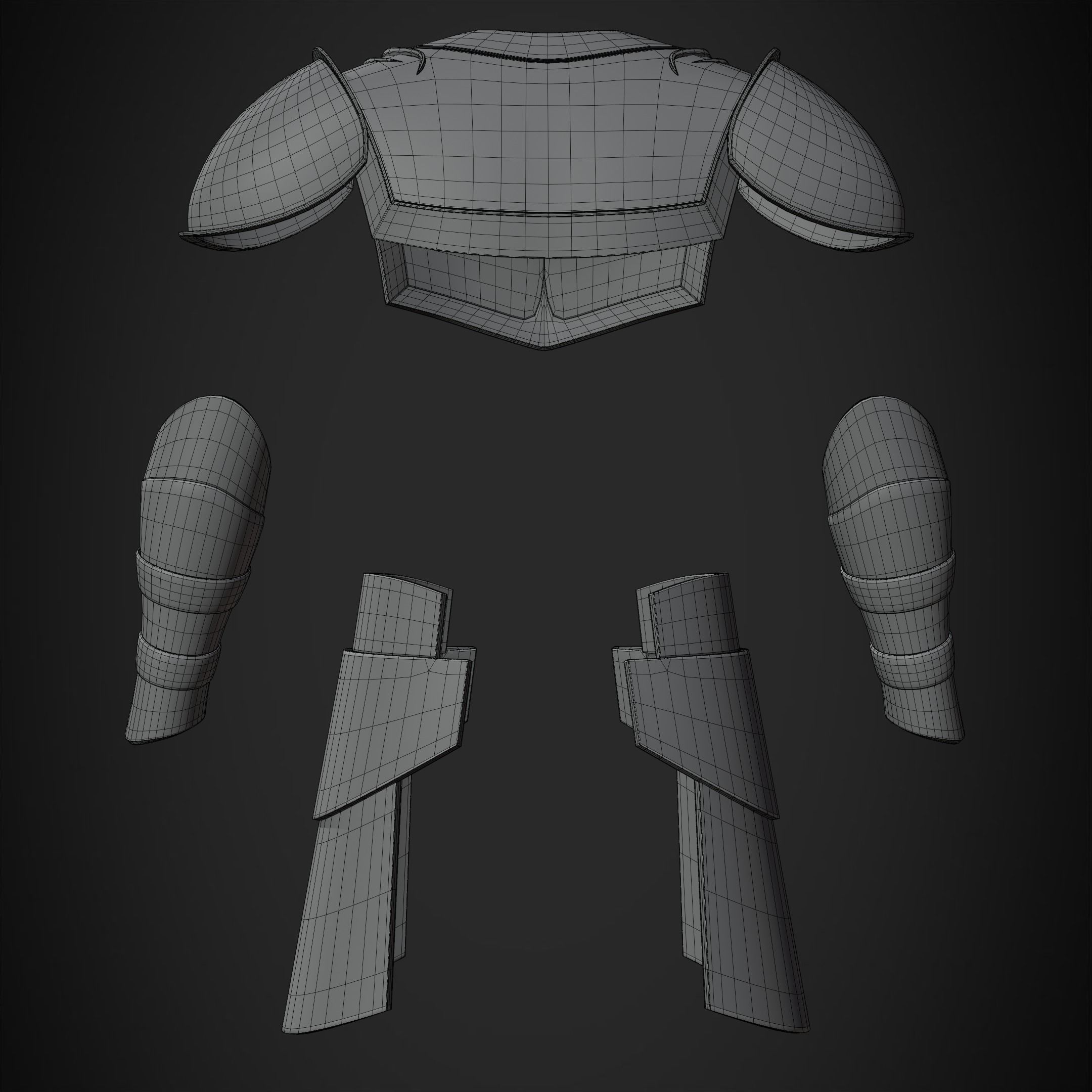 Star Wars Jedi Temple Guard Armor for Cosplay 3D print model_16