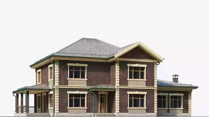 Residential  House 24 3D model