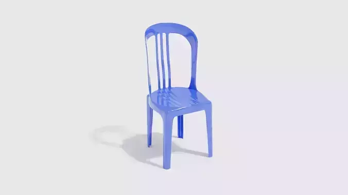 Plastic Chair Model