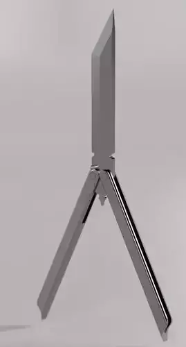 Stylized Butterfly Knife