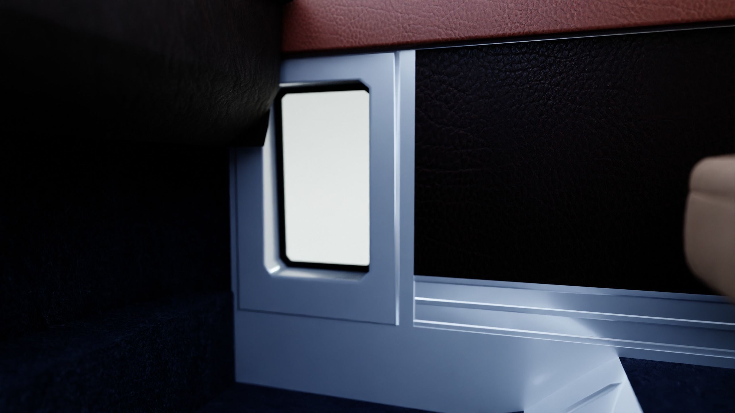 Toyota Coaster First generation 1969 - 1982 Low-poly 3D model_9