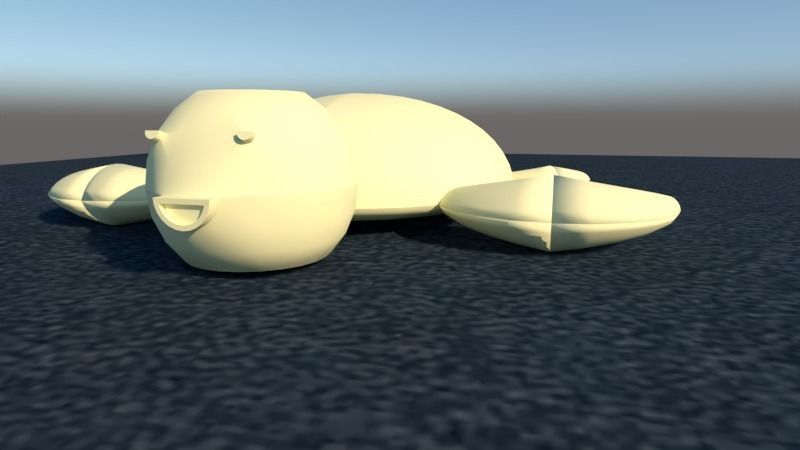 TORTUGA MARINA 3D model_3