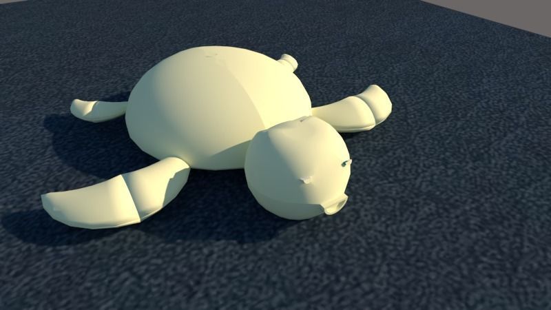 TORTUGA MARINA 3D model_1