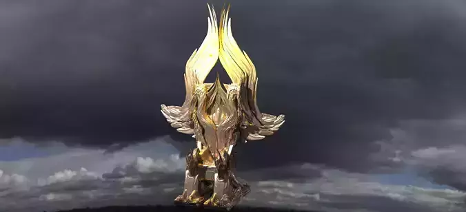 Gold Serpant Throne 3