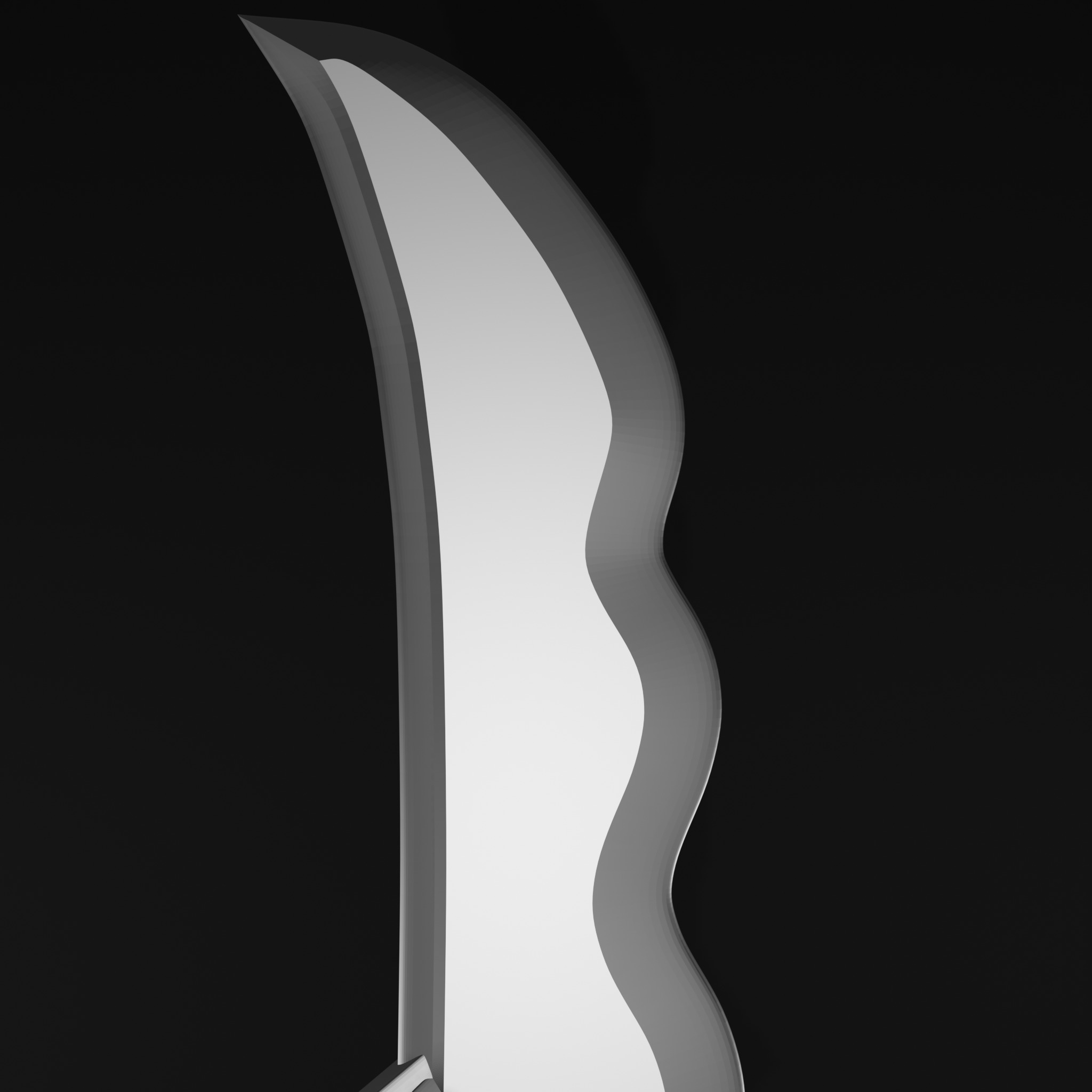 Mayalaran Shardblade 3D print model_4