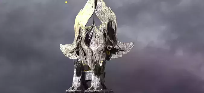 Black Adam Throne 3  3D model