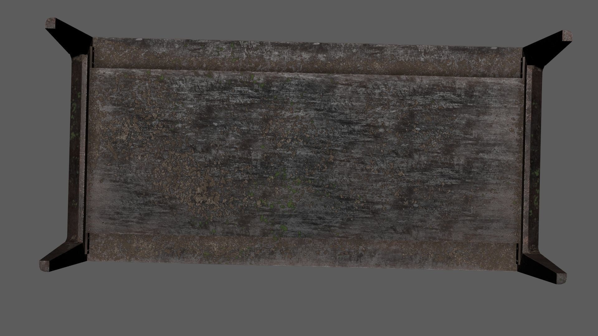 Realistic Abandoned Decorations 3D model_7