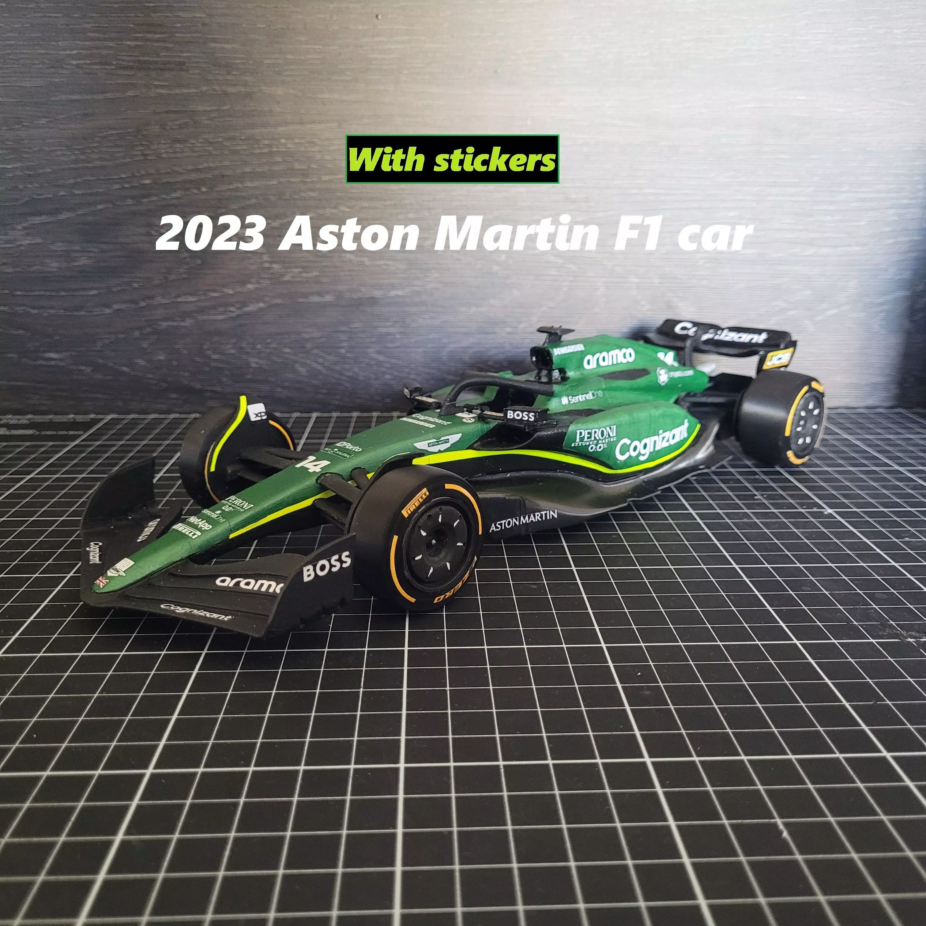 ASTON MARTIN AMR23 2O23 F1 CAR 3D print model_0