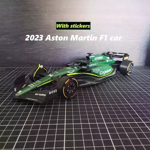 ASTON MARTIN AMR23 2O23 F1 CAR 3D print model