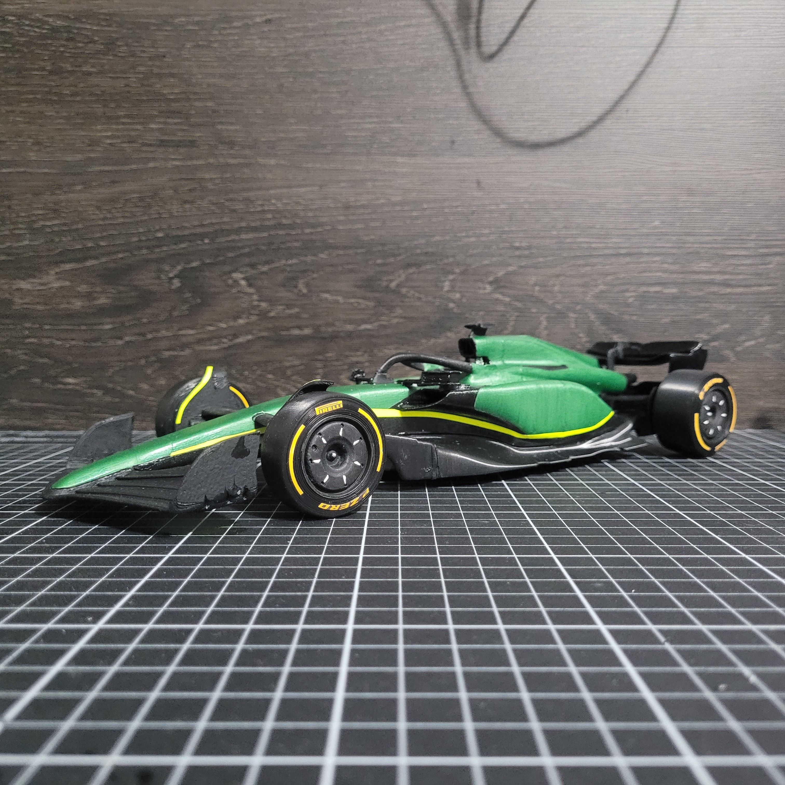 ASTON MARTIN AMR23 2O23 F1 CAR 3D print model_4