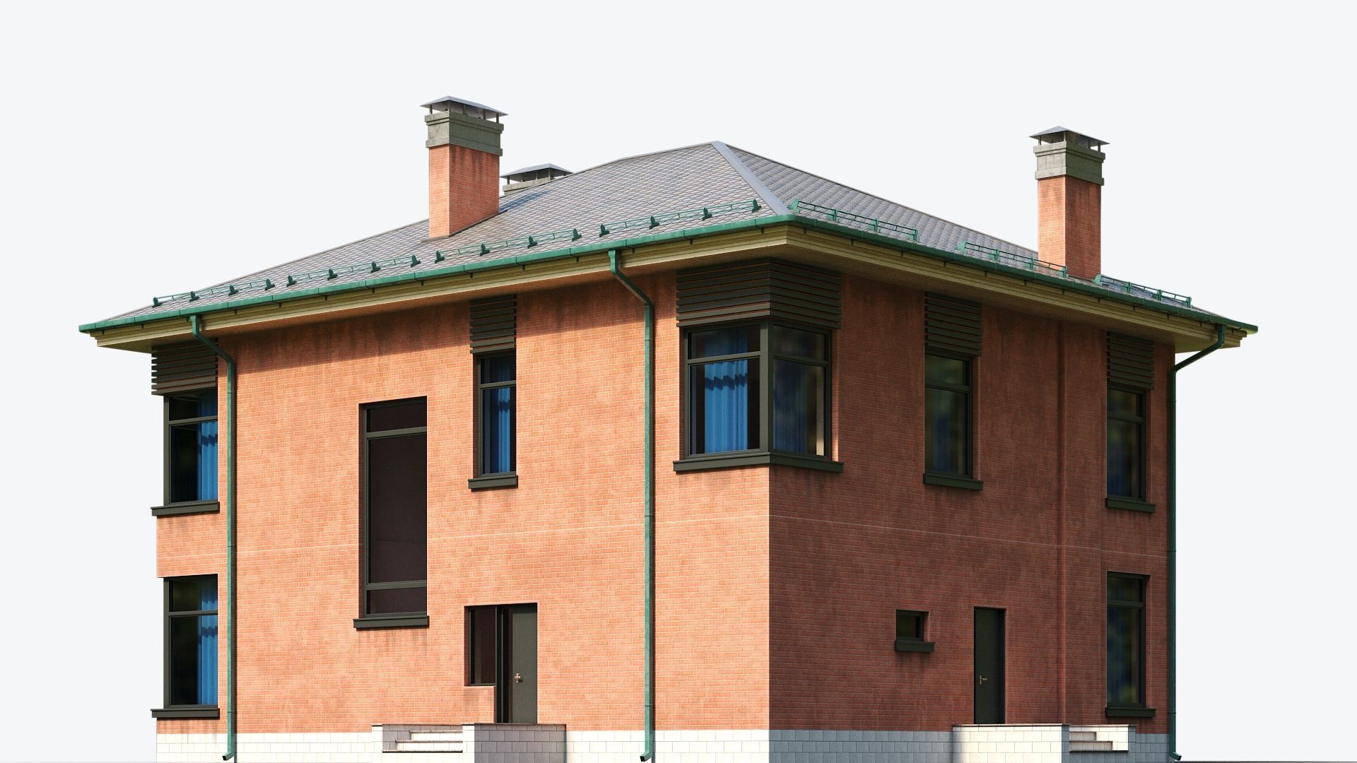 Residential  House 29 3D model_8