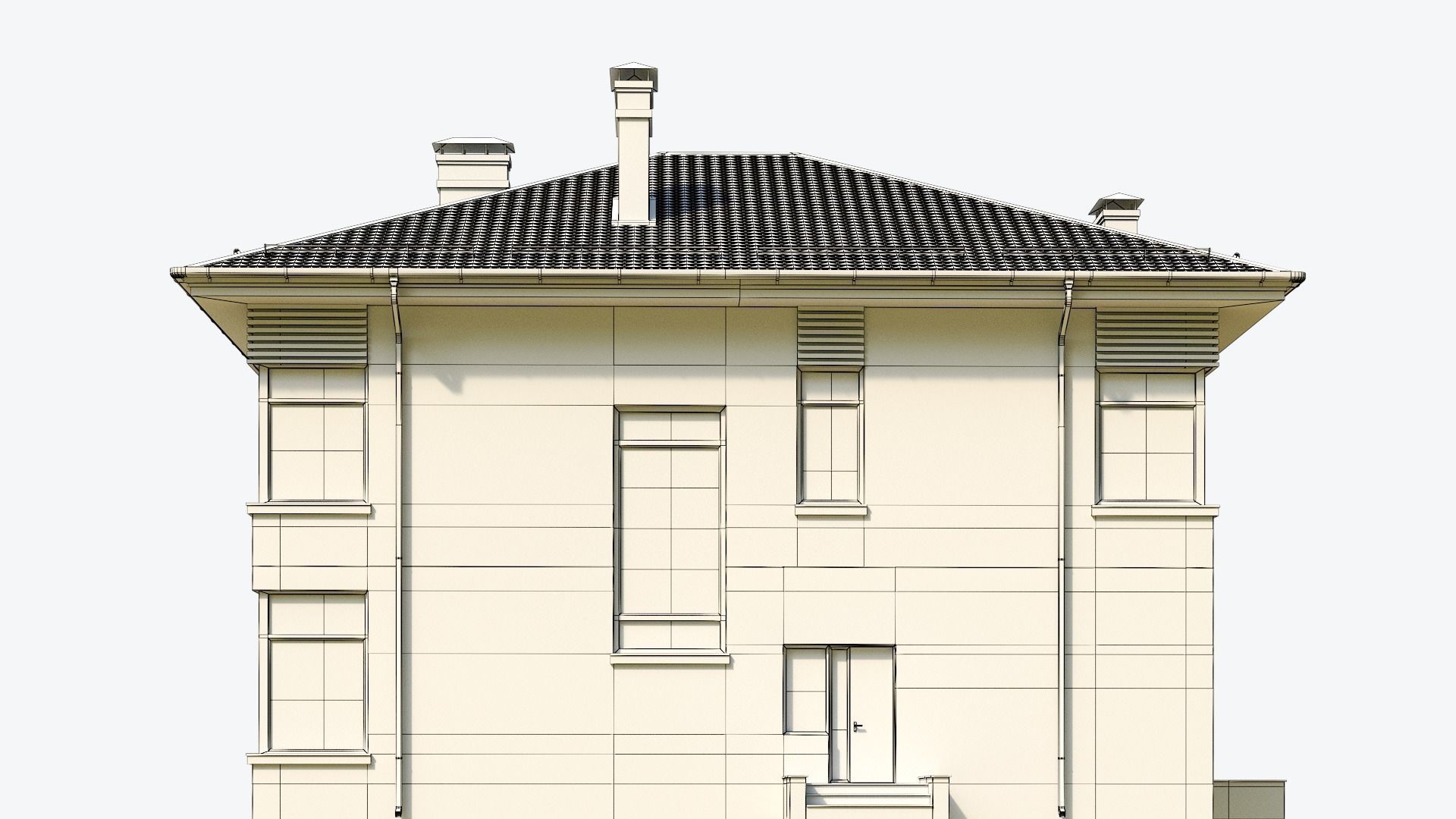 Residential  House 29 3D model_22