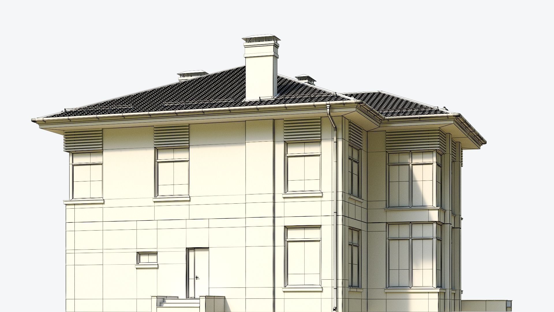 Residential  House 29 3D model_18