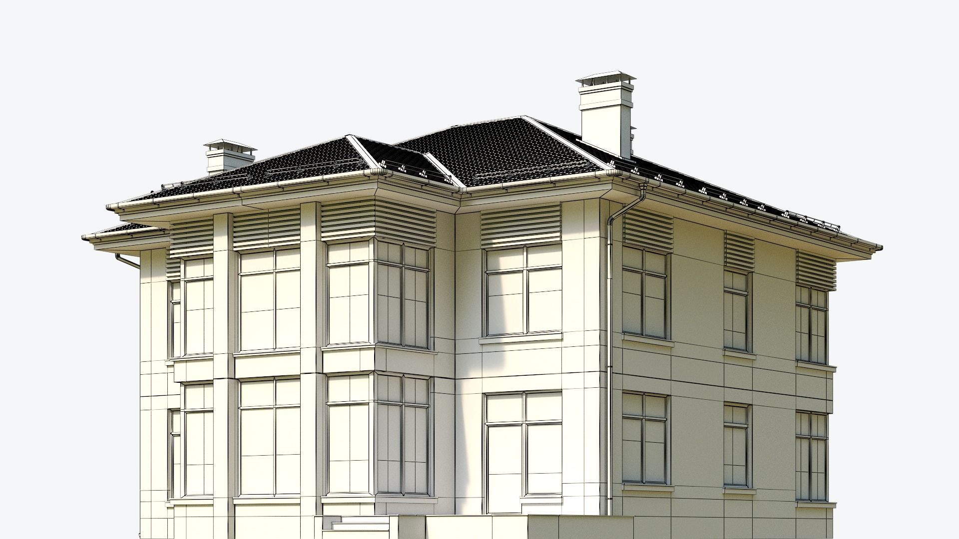 Residential  House 29 3D model_14