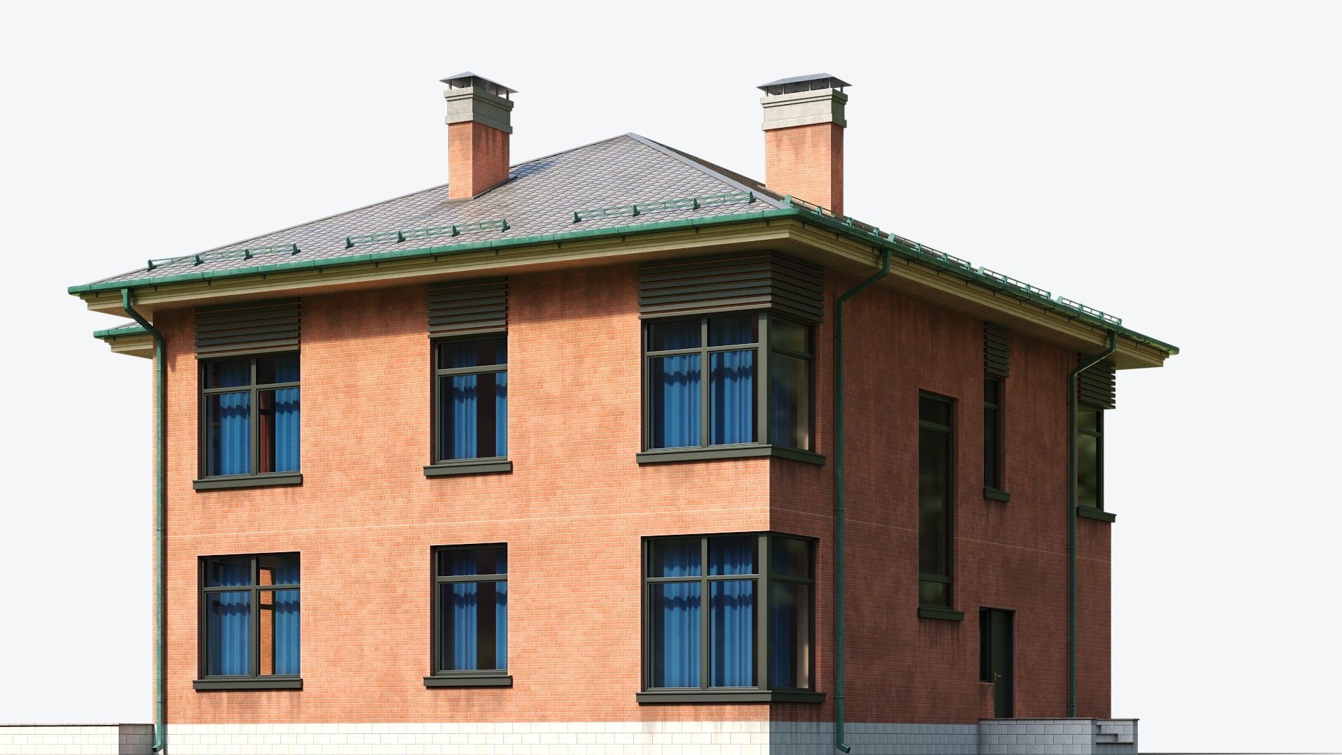 Residential  House 29 3D model_11