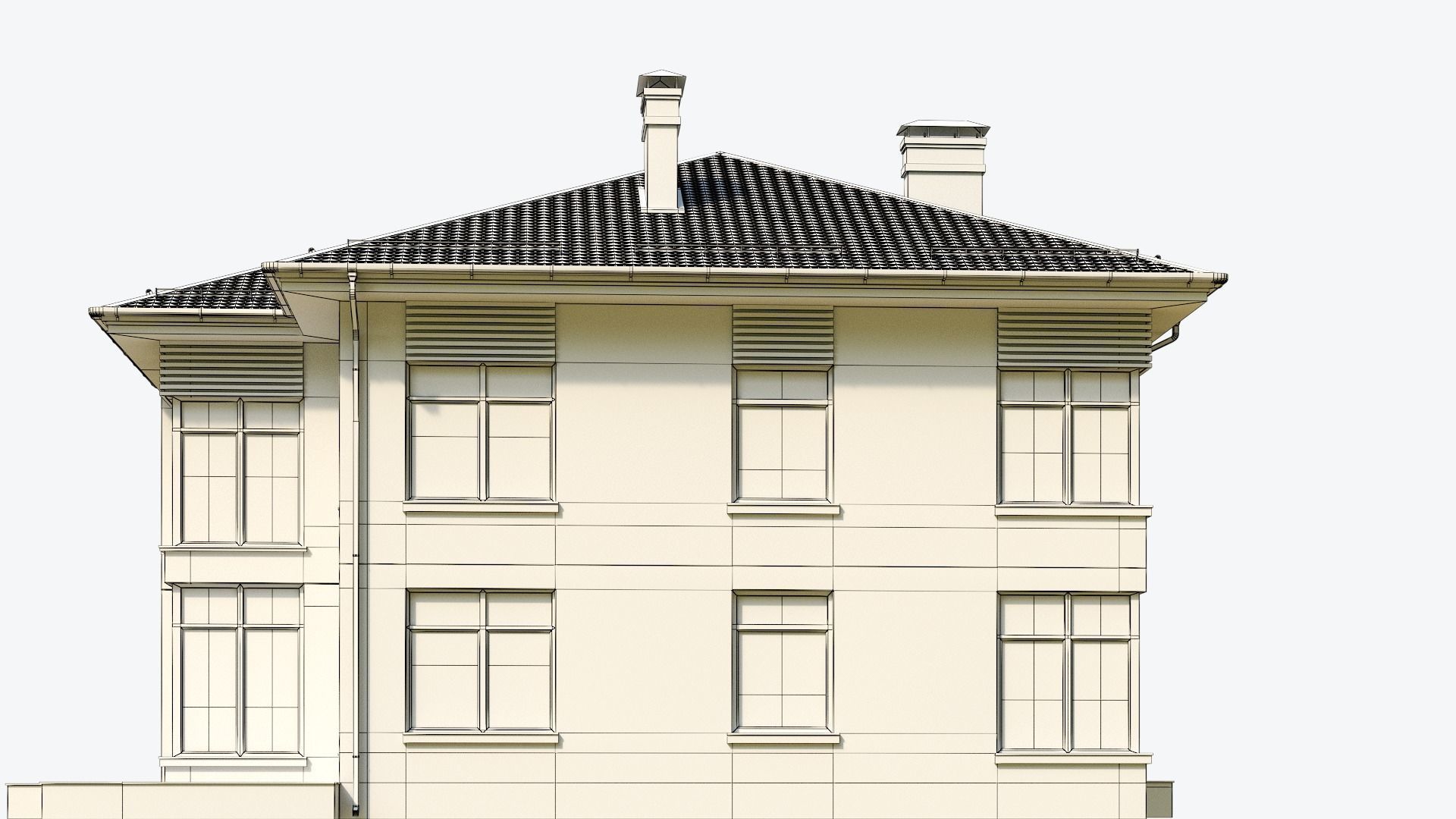 Residential  House 29 3D model_25