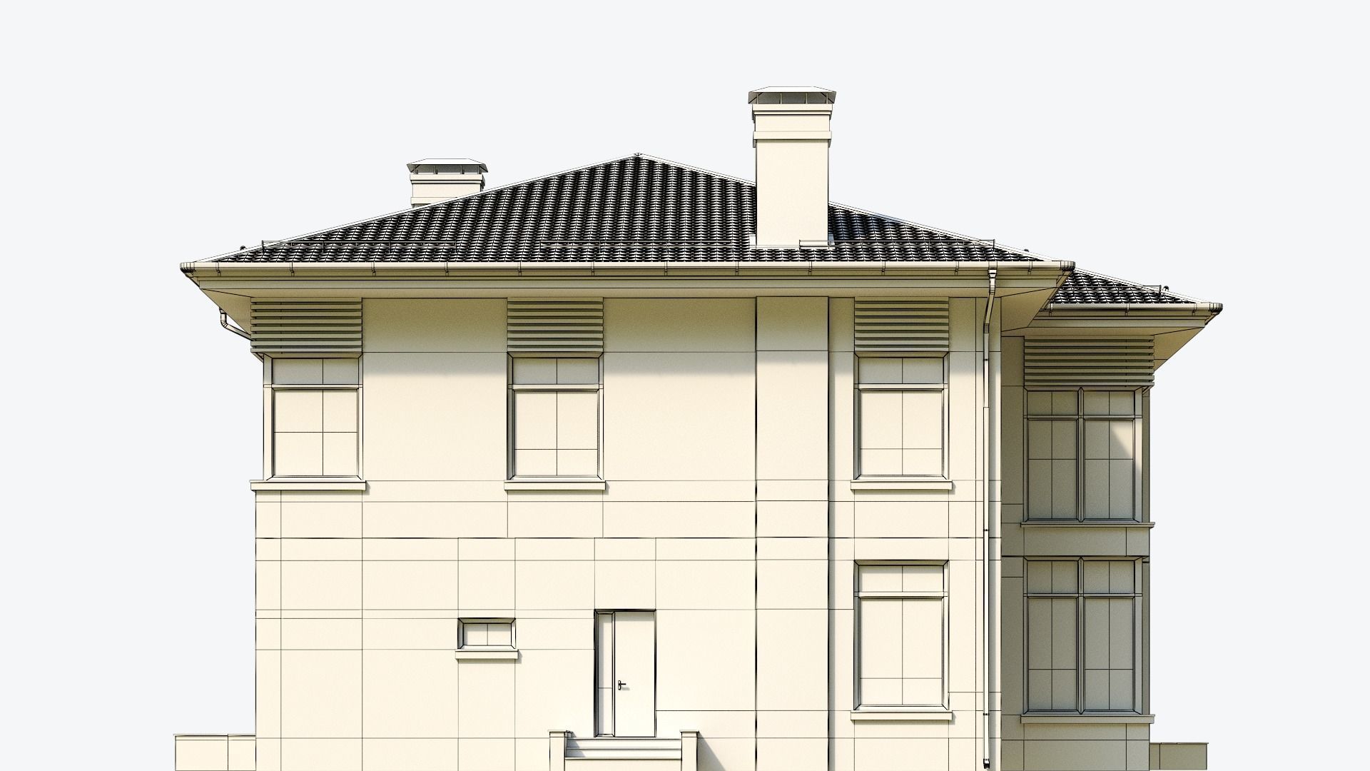 Residential  House 29 3D model_19