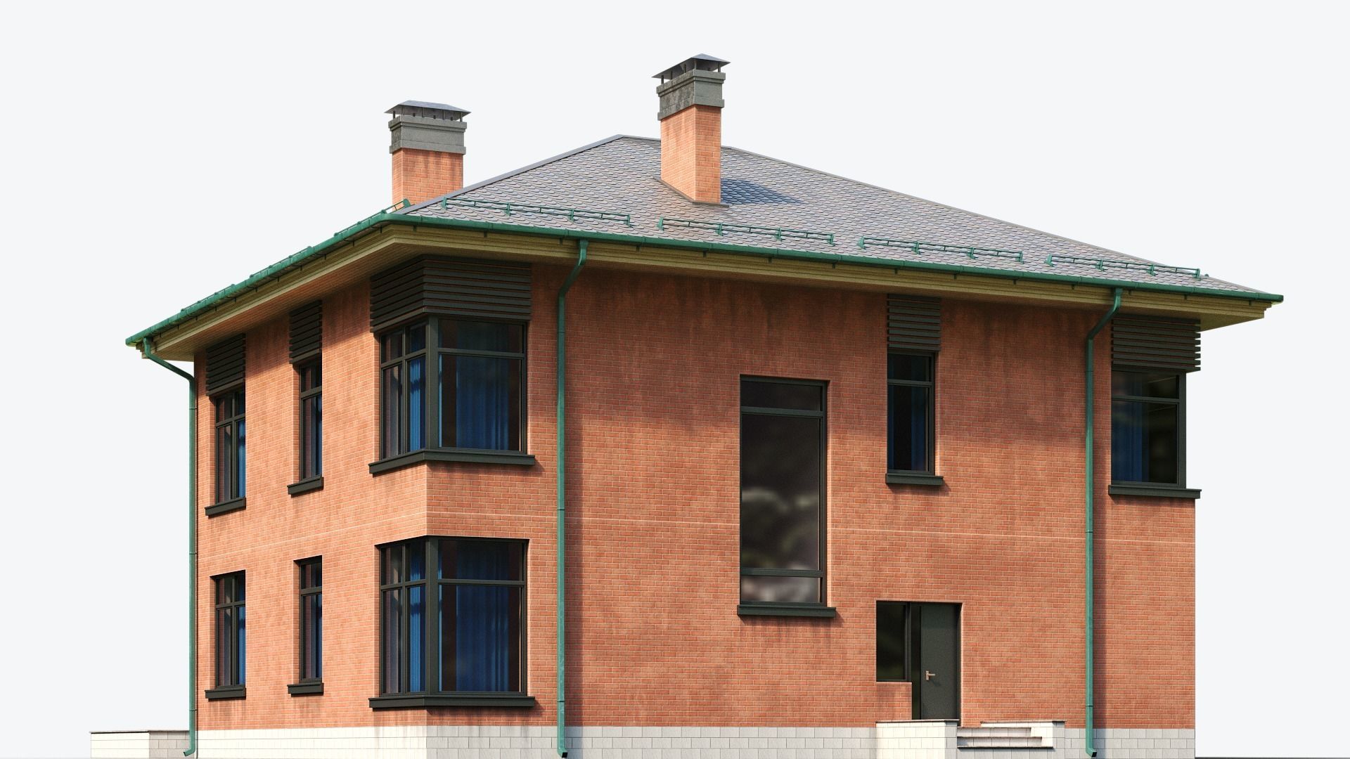 Residential  House 29 3D model_10