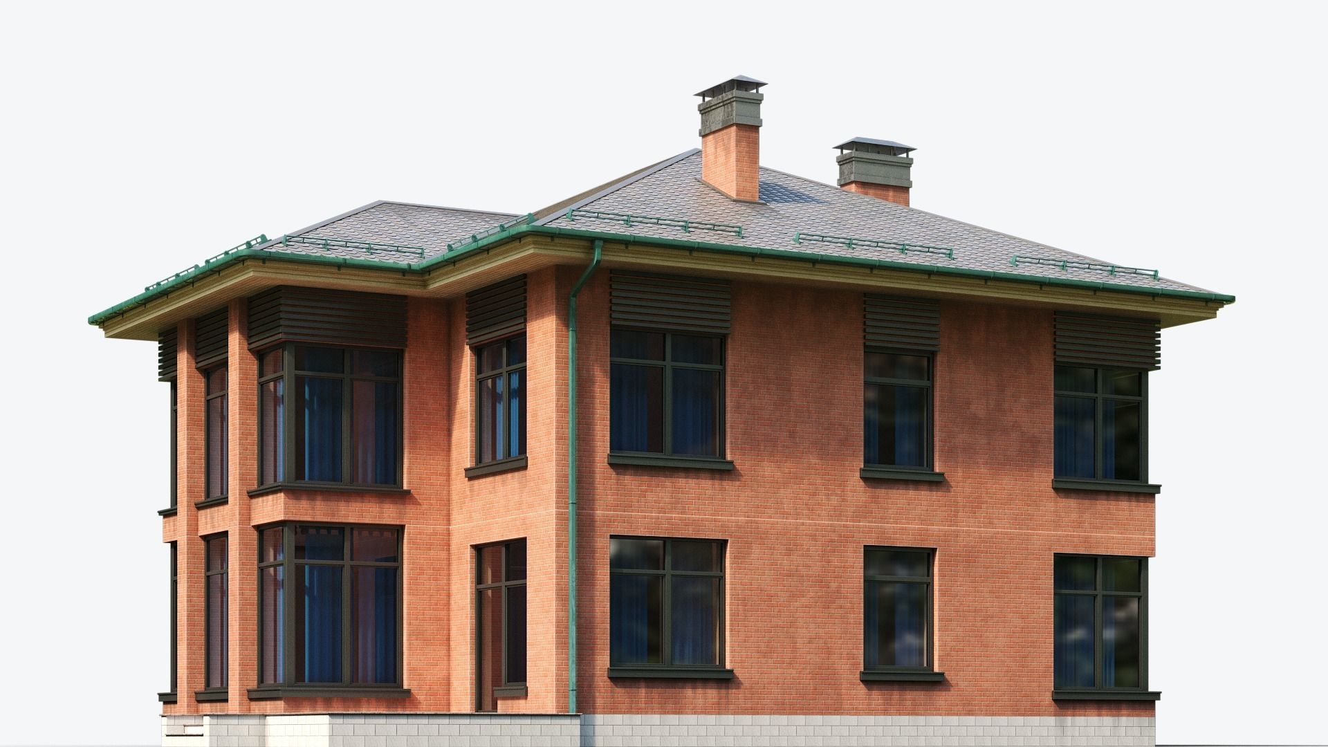 Residential  House 29 3D model_13