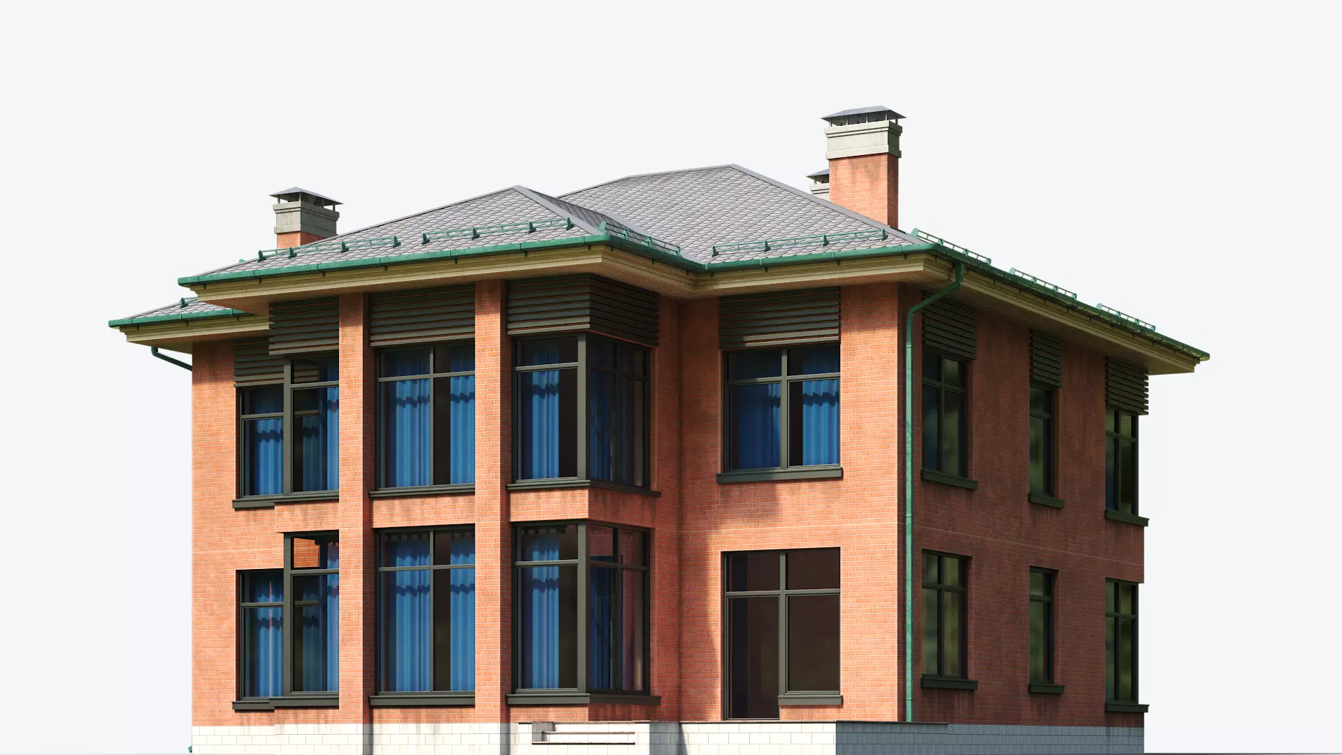 Residential  House 29 3D model_0