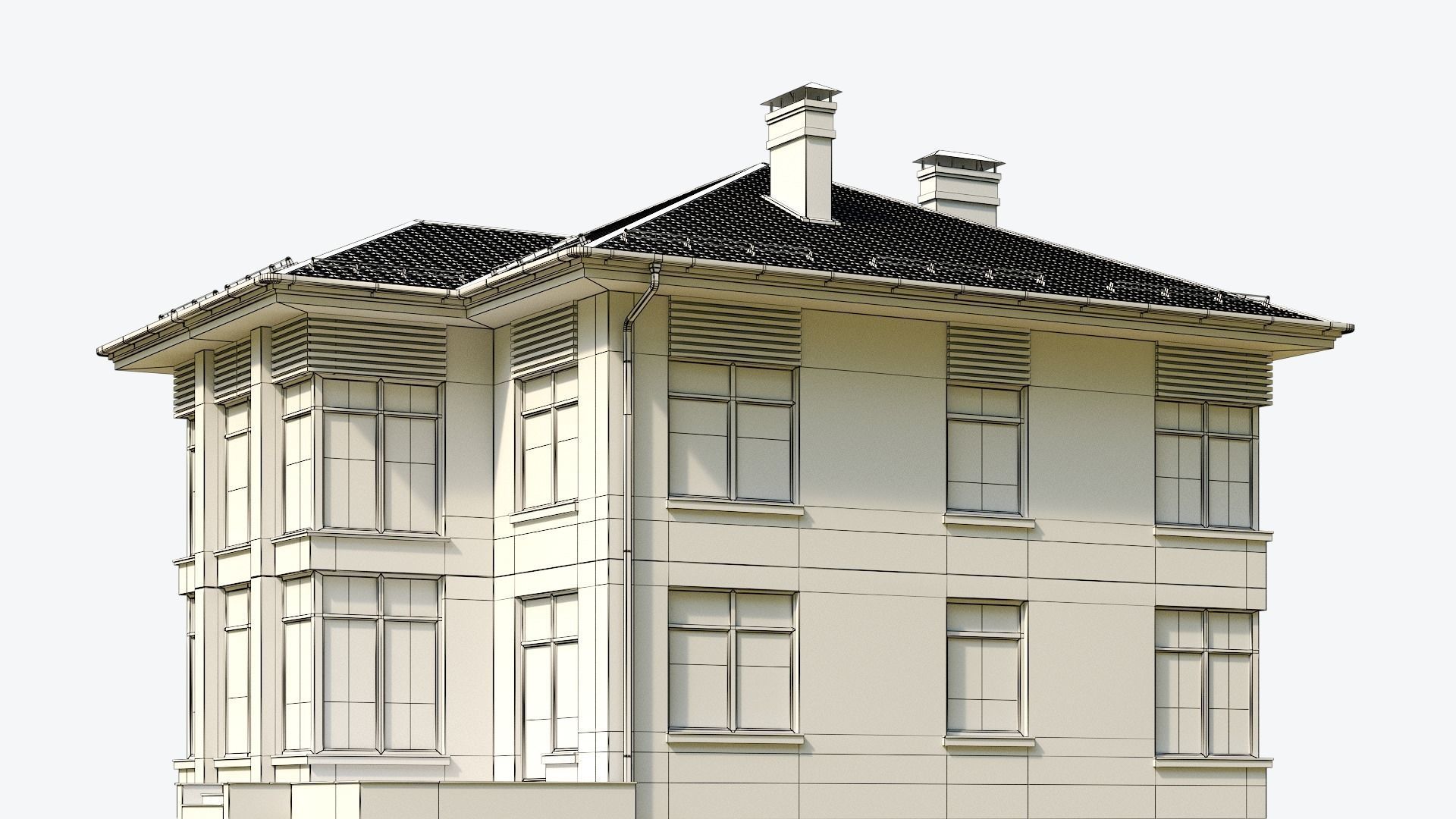 Residential  House 29 3D model_26