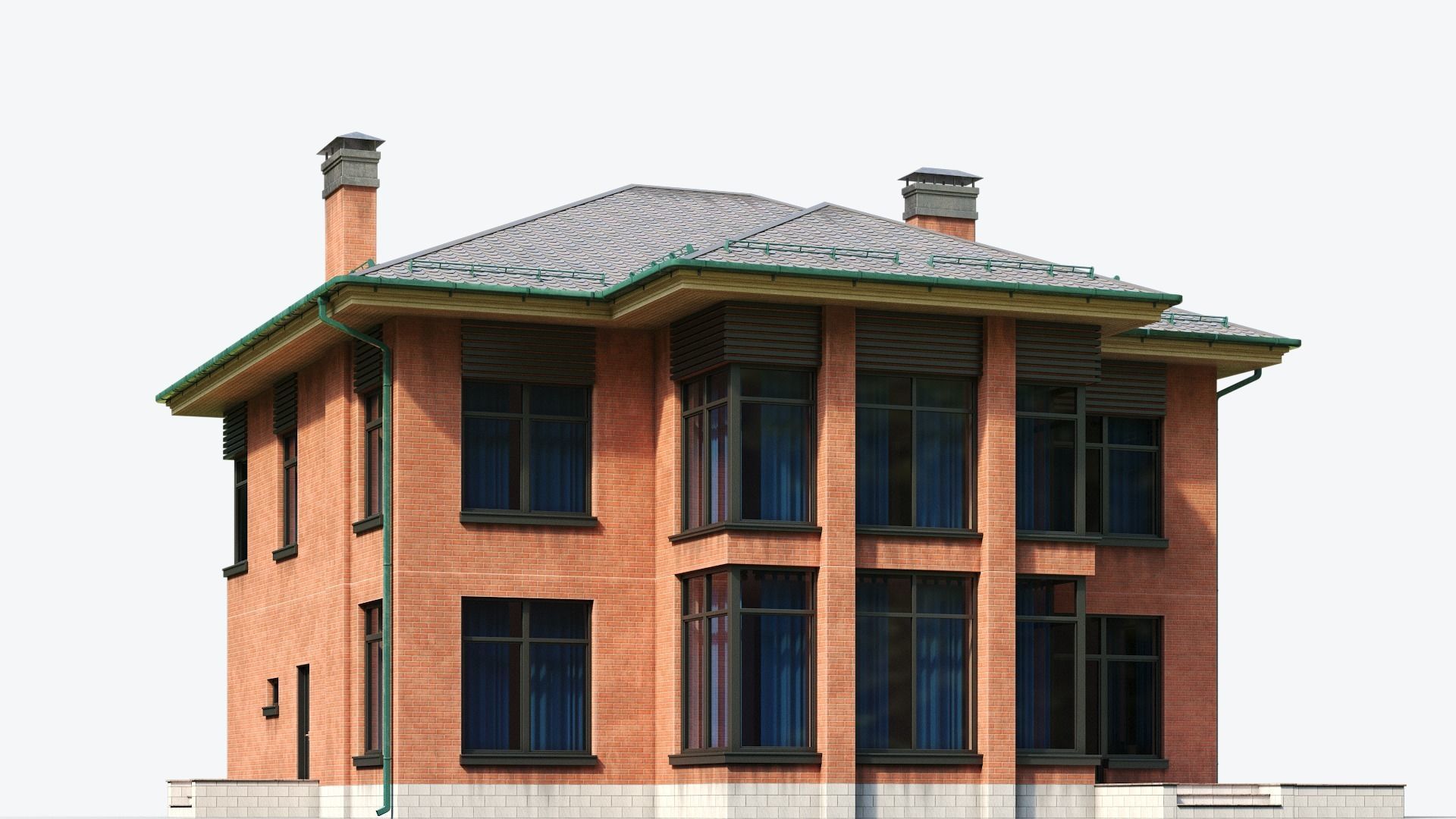 Residential  House 29 3D model_3