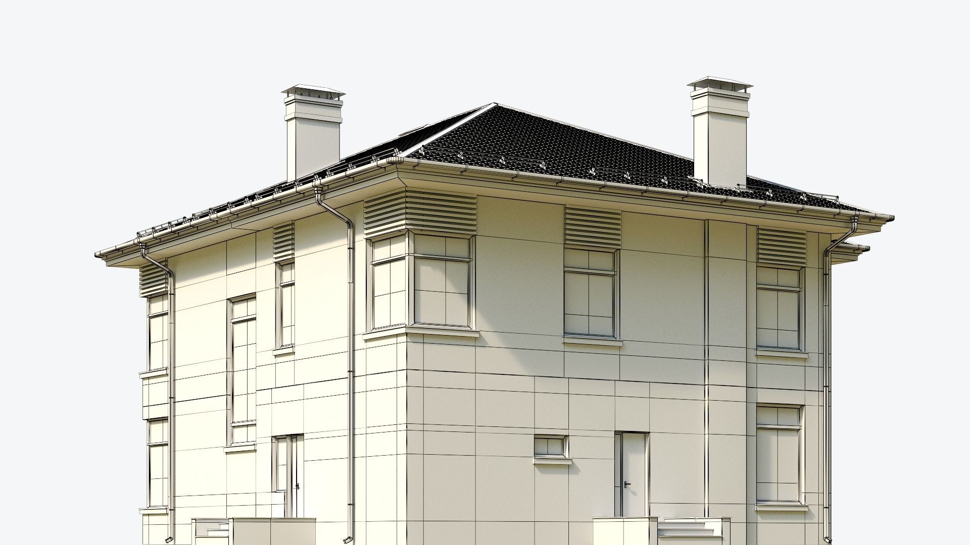 Residential  House 29 3D model_20