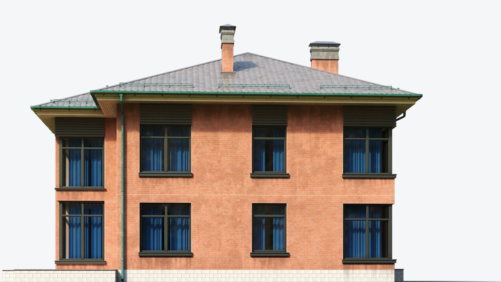 Residential  House 29 3D model_12