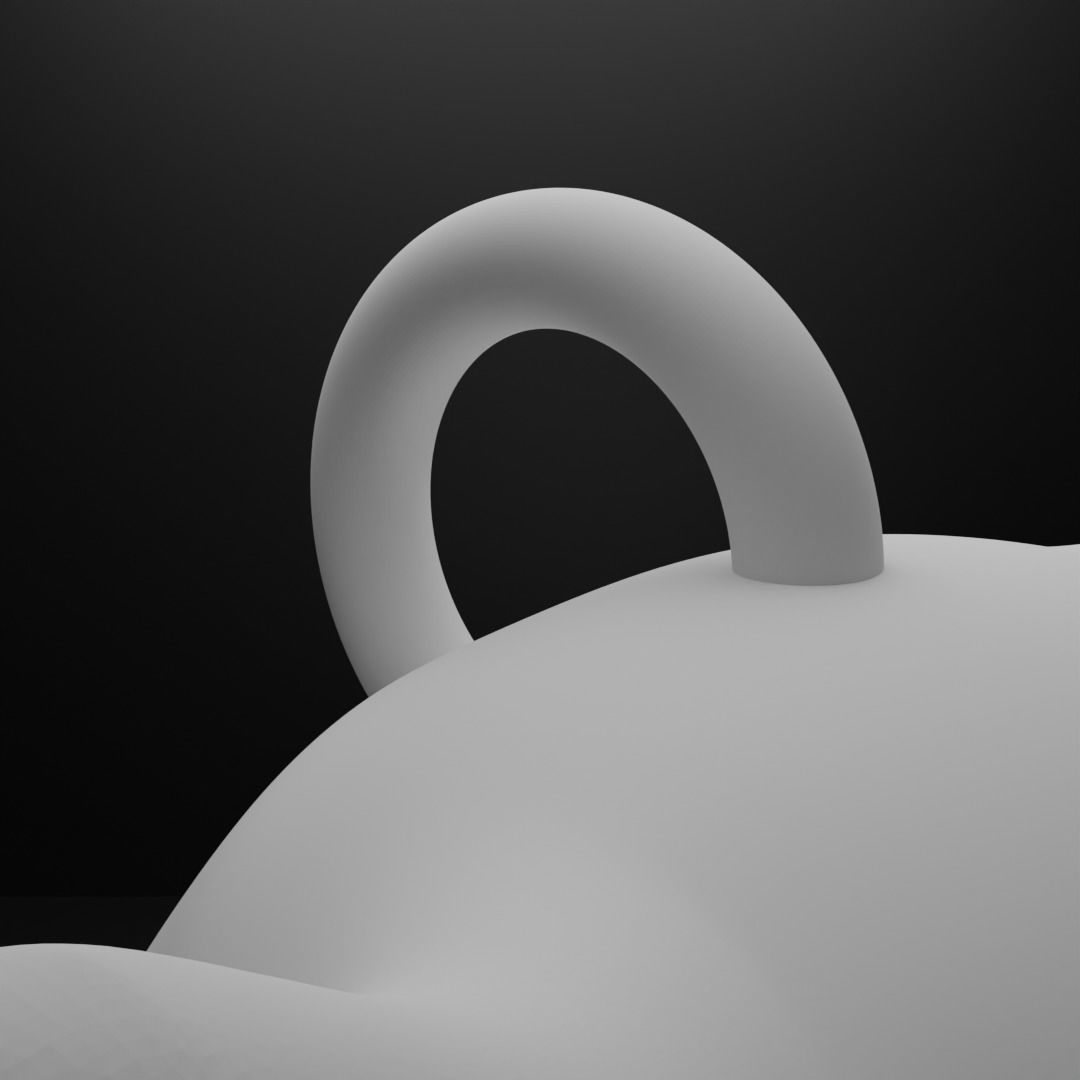 Cubone Skull Pendant 3D print model_5