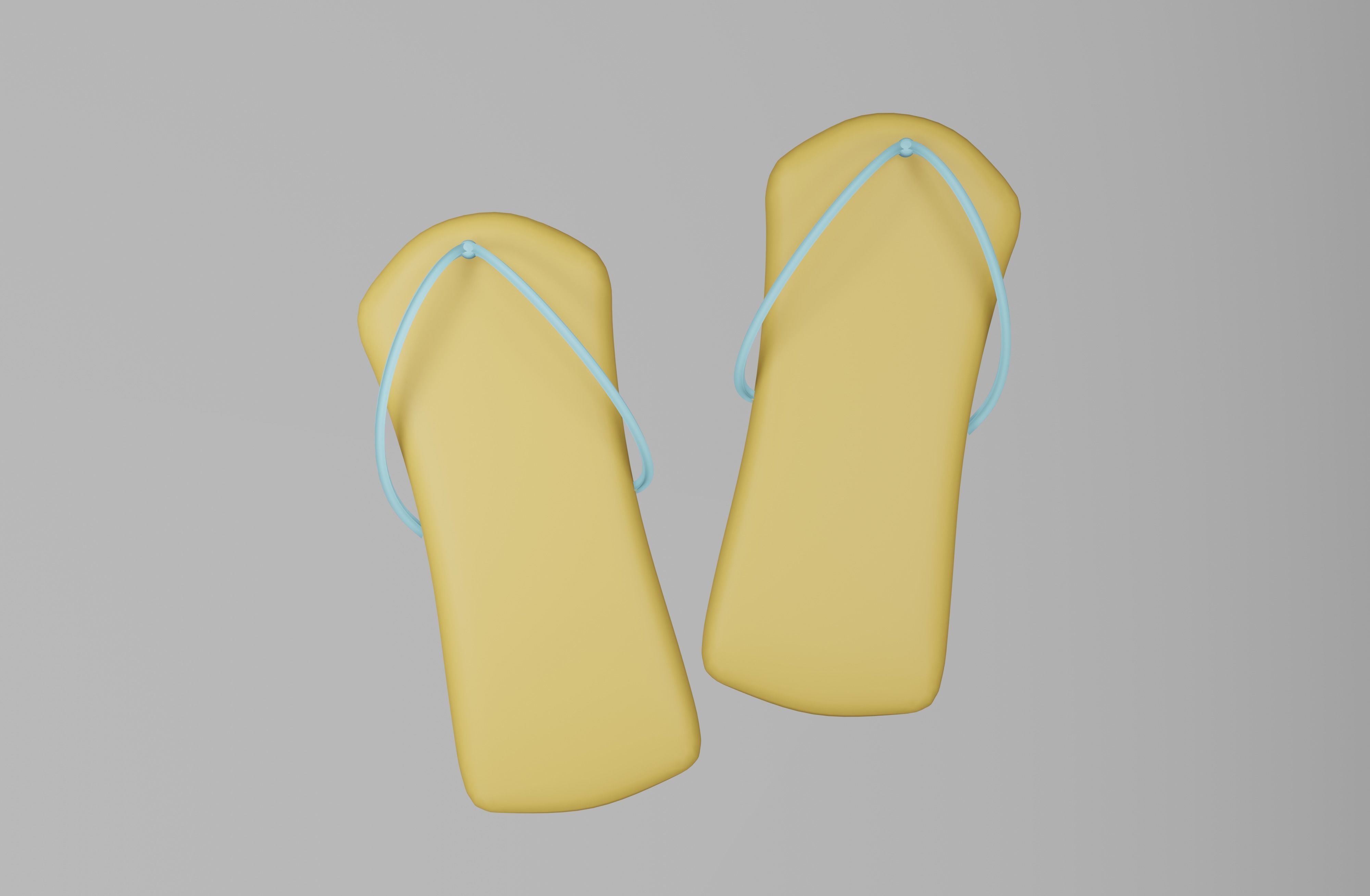 This set of summer essentials features 8 items 3D model_6