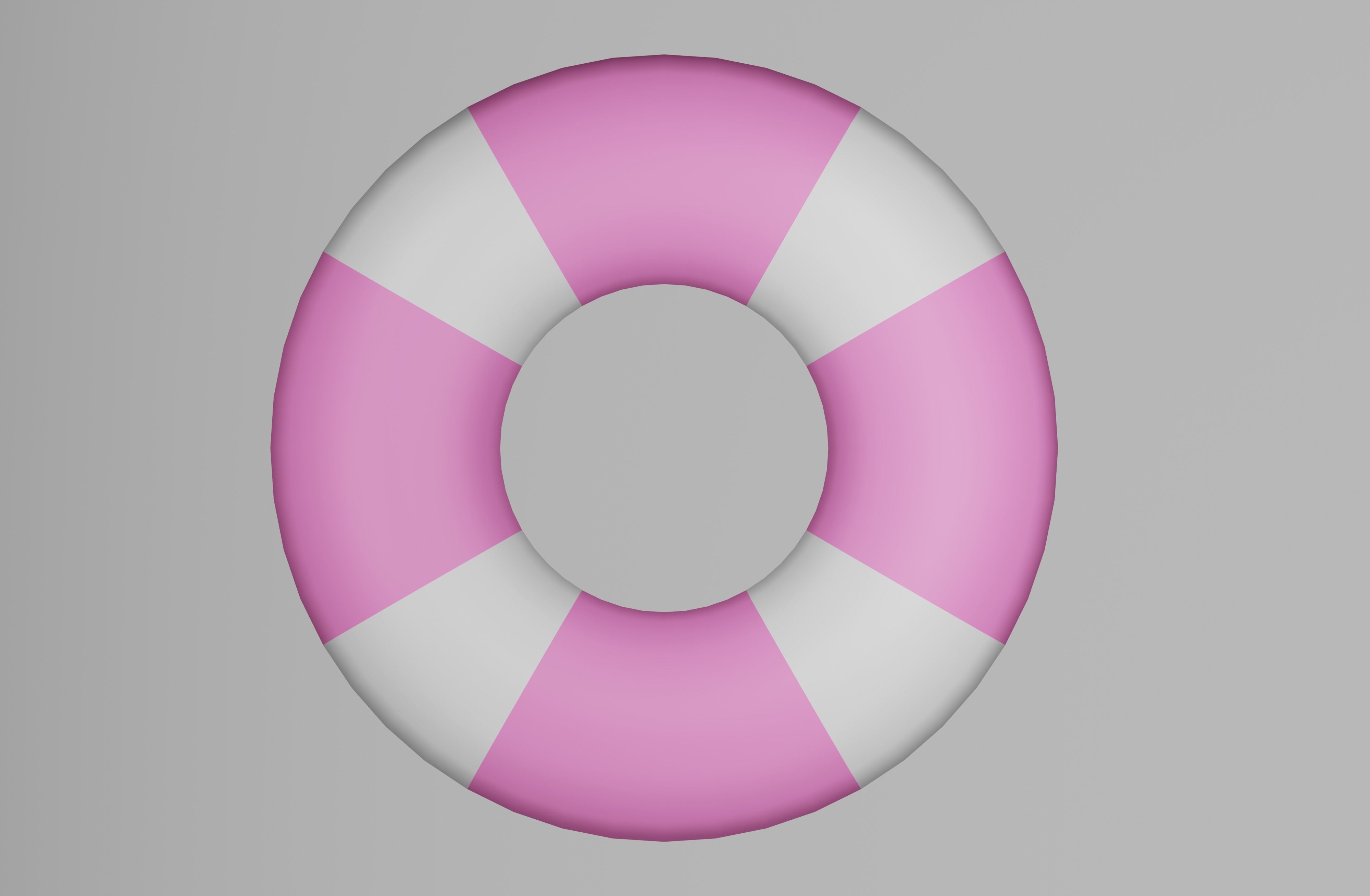 This set of summer essentials features 8 items 3D model_4