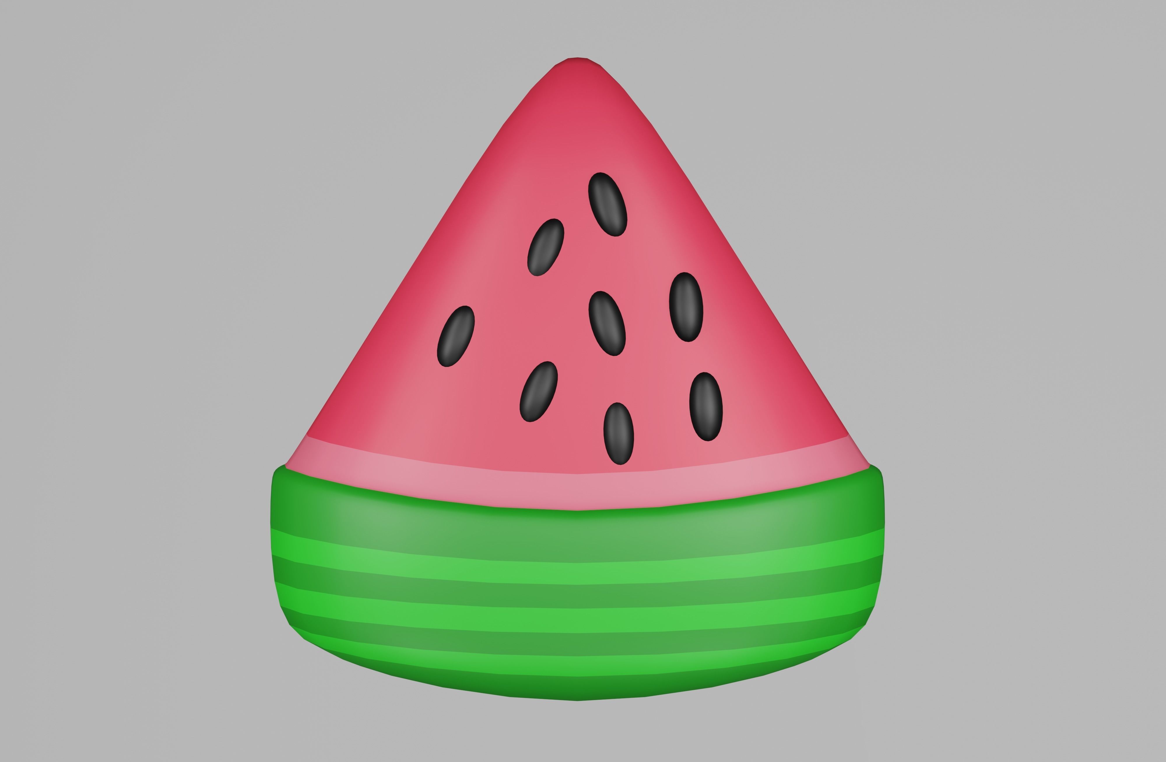 This set of summer essentials features 8 items 3D model_3