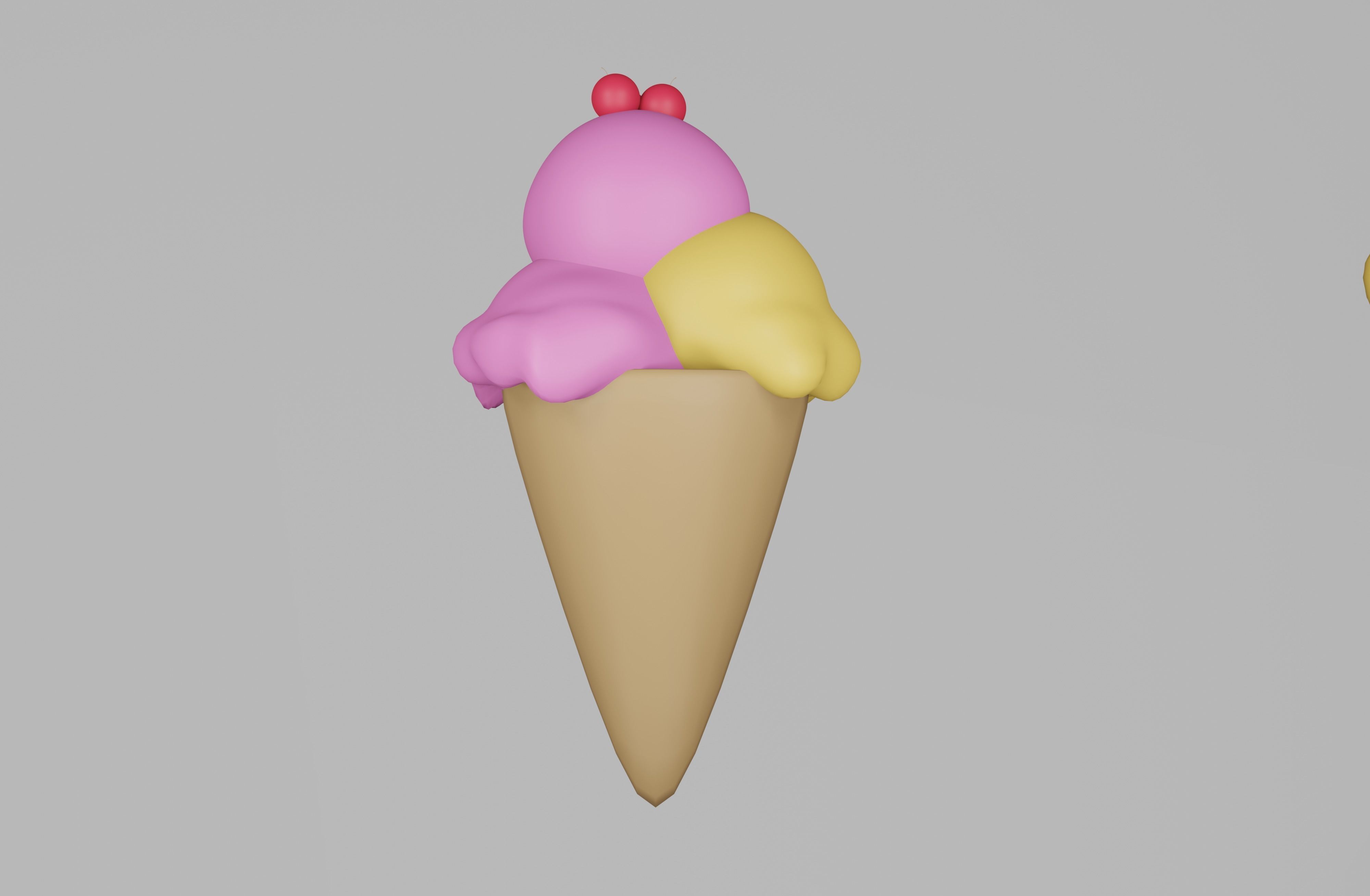 This set of summer essentials features 8 items 3D model_5