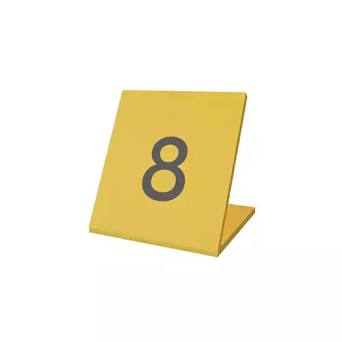Crime Evidence Number Tag 8 v1 001